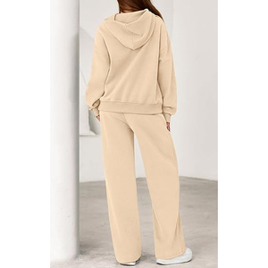 Conjunto de Sudadera con Capucha y Pantalones Deportivos para Mujer, Personalizable con Impresión, Ropa Deportiva Informal para Estar en Casa - Product Image 5