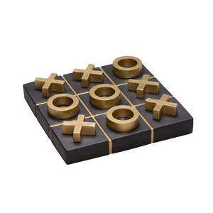 Juego de tres en raya de mármol, juego de tres en raya de lujo, juego de tres en raya de piedra, tablero de tres en raya de mármol, juego de mesa decorativo, decoración moderna de tres en raya - Product Image 6