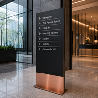 Letrero LED de Señalización y Orientación, Letrero Direccional para Exteriores para Resorts, Hoteles, Centros Comerciales, Hospitales y Parques