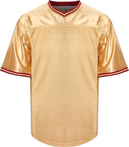 High Quality Customizable 100% Polyester American Football Jersey Short Sleeve Printed Breathable Moisture-Wicking Plus Size - Product Image 6