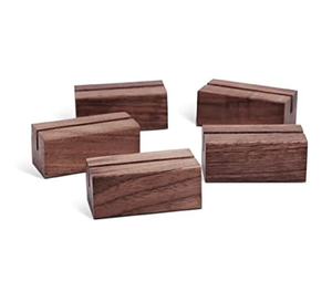 Wood Business <b>Card</b> Stand Storage Rack Engraving Office Supplies Wholesale Custom LOGO Wooden Desktop Business <b>Card</b> Holder - Product Image 1