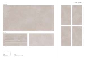 Elegantes azulejos de porcelana Punch Luster Porsh de gran formato 600X1200 para pisos y paredes en proyectos comerciales e interiores de lujo. - Product Image 3