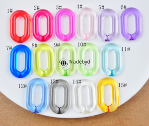 สร้อยคอเรซิ่นเก๋ไก๋ งานแฮนด์เมด สีสันสดใส ทันสมัย น้ำหนักเบา ทนทาน เครื่องประดับแฟชั่นสำหรับผู้หญิง สาวๆ Tradebyd - Product Image 2