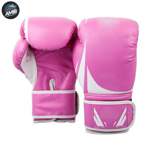 Guantes de Boxeo de Cuero Profesionales de Alta Calidad con Diseño Personalizado, OEM, Absorción de Humedad, Cierre de Gancho y Bucle, Unisex - Product Image 5