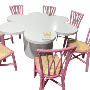 Silla Infantil de Mimbre Hecha a Mano al por Mayor para Eventos y Fiestas de Cumpleaños, Muebles Infantiles de Mimbre Natural, Diseño Ligero y Duradero - Product Image 5