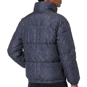 Veste matelassée imperméable pour homme, veste d'hiver décontractée pour homme, fermeture éclair, respirante, à capuche, sans couture - Product Image 6