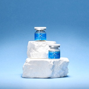 เซรั่มบำรุงผิวหน้า Ectoin Blue Bottle ชุดดูแลผิวพร้อม PDRN และ Exosome Collagen Peptide สำหรับการดูแลผิวหน้าประจำวัน ช่วยให้ผิวขาวกระจ่างใส ลดเลือนริ้วรอย (5 ขวด) - Product Image 1
