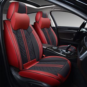 Fundas de Asiento de Coche de Piel Sintética Premium, Paquete de 2 para Asientos Delanteros, Ajuste Universal para la Mayoría de los Sedanes, SUVs y Camionetas - Product Image 1