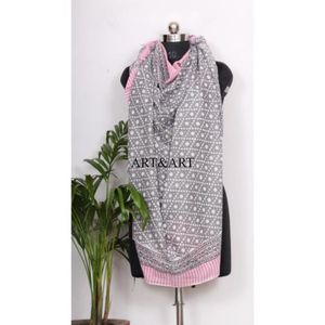 Wholesale 100% Soft Cotton Fabric Low Price Hand Block Printed Pario Sarongs Beach <b>Cover</b> <b>Head</b> Scarves <b>for</b> <b>Women</b>-scarf - Product Image 1