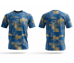 เสื้อยืด OEM แบบซับลิเมชั่น ออกแบบเองได้ แห้งเร็ว สำหรับออกกำลังกายและฟิตเนส |   ไซส์ผู้ชาย ผู้หญิง และเยาวชน |   น้ำหนักเบา แห้งเร็ว - Product Image 4