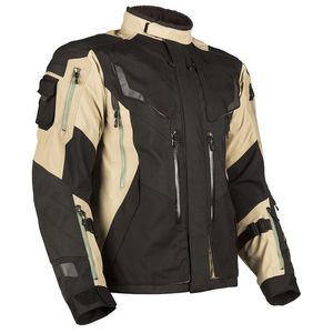 Veste de moto textile pour homme, imperméable, coupe-vent, avec poches pour protections, pour le tourisme et l'aventure. - Product Image 2