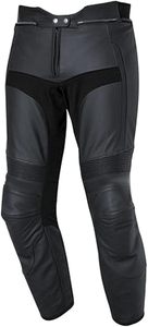 Pantalon de moto en cuir imprimé professionnel unisexe avec protection CE, respirant, coupe-vent, couleur personnalisable, hiver/été - Product Image 1