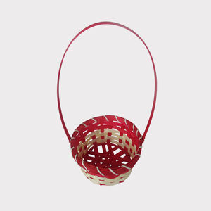 Panier-cadeau de Noël en bambou rectangulaire, prix d'usine, vente en gros, artisanat fabriqué au Vietnam, écologique, durable - Product Image 3