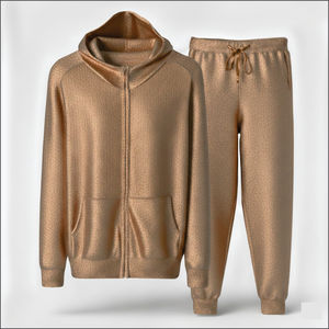 Trajes Deportivos de Diseño para Hombre con Corte Ajustado o de Cintura Baja y Traje Deportivo de Doble Cintura con Capucha en 400GSM - Product Image 4