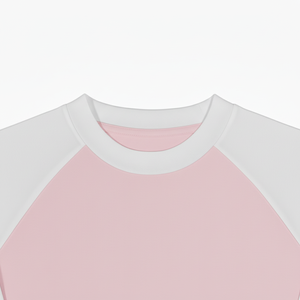 Camisetas de Béisbol Raglán Personalizadas para Mujer, Cuello Redondo Informal, Manga Larga, Dobladillo Curvo, Camiseta de Manga Larga, Top Personalizado con Cuello Redondo - Product Image 5