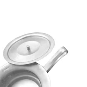 Bassin de lit rond manuel en acier inoxydable de haute qualité, réutilisable, avec couvercle, antirouille, pour usage médical hospitalier, certifié CE - Product Image 5