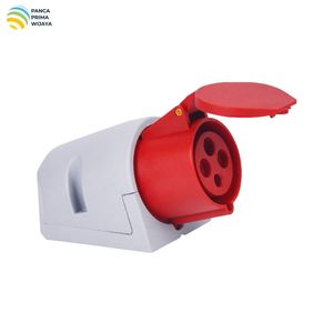 Prise industrielle triphasée de haute qualité 32A 380-415V IP44 3P+E 6h CEE Connecteur de prise de courant LX-124N - Product Image 2