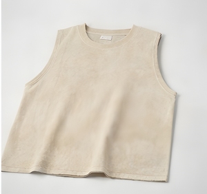 เสื้อกล้ามออกกำลังกายผู้ชายพรีเมียม ผ้าฝ้าย 180 GSM ระบายอากาศได้ดี ยืดหยุ่น เป็นมิตรกับสิ่งแวดล้อม เสื้อแขนกุดสำหรับออกกำลังกาย ผู้ผลิต OEM - Product Image 3