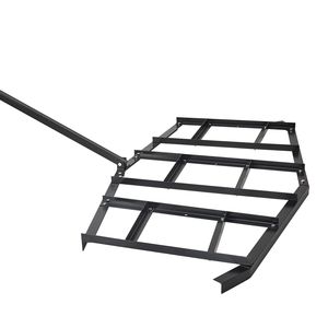 Accesorios para Herramientas de Jardín: Rastra de Arrastre de Acero Q235 de 84 Pulgadas de Ancho con Barras Ajustables y Soportes de Enganche de 50 Pulgadas - Product Image 6