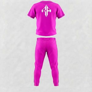 Ensemble de baseball pour homme, matière 100% polyester, col en V de haute qualité, impression par sublimation par RIVIAN ATLANTIC - Product Image 3
