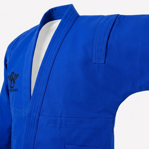 Veste d'entraînement Sambo professionnelle personnalisée, en polyester et coton de haute qualité, respirante et à séchage rapide - Product Image 5