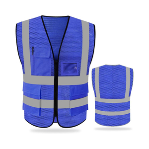 Chaleco de Seguridad de Malla Protectora de Alta Calidad y Bajo Precio 2026, con Logotipo y Color Personalizados, Sin Mangas, con Bolsillo - Product Image 2