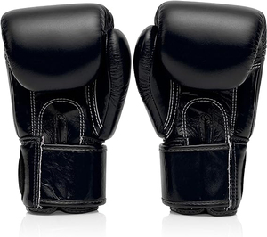 Gants de boxe en cuir pour l'entraînement et le sparring, pour hommes et femmes, MMA, arts martiaux, qualité supérieure, légers - Product Image 2