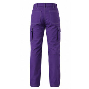 Custom EN/CE Certified Plus Size Flame Resistant 100% Cotton <b>Cargo</b> <b>Work</b> <b>Pants</b> Men 6 Pocket Double Reinforced Knees Welding PPE - Product Image 3