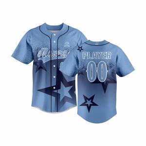 Camiseta de Béisbol Personalizada de Alta Calidad para Hombre 2025, Camiseta Deportiva Transpirable, Diseño Estampado por Transferencia de Calor, Tallas Grandes, Venta al Por Mayor - Product Image 1