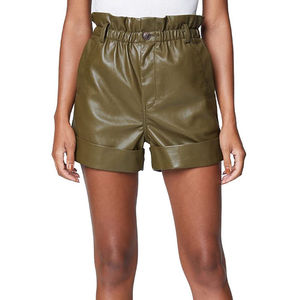 Jupe en cuir véritable pour femme PIHA SPORTS, taille mi-haute, coupe régulière, décontractée, fermeture à cordon, grande taille, séchage rapide, imperméable - Product Image 1