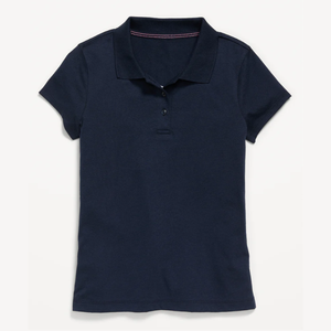 Unisex Kids Short Sleeve High Quality Jersey Fabric Custom Logo <b>White</b> School Uniforms <b>Polo</b> Shirts - Product Image 6