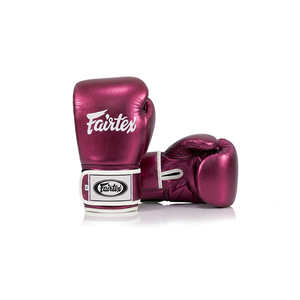 นวมชกมวยหนังวัวแท้ Fairtex Gold แบบเต็มนิ้ว ปิดด้วยเวลโคร สำหรับผู้ใหญ่ อุปกรณ์ฝึกซ้อมสำหรับยิม - Product Image 6