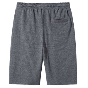 กางเกงขาสั้นผู้ชายผ้าฝ้ายลำลองสำหรับฤดูร้อน OEM ปิดด้วยเชือกผูก แห้งเร็ว ไซส์ใหญ่ ทรงหลวม ลายเรียบ บริการ OEM รับออกแบบตามสั่ง - Product Image 3