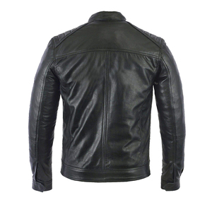 Good Quality Solid Color Men Biker <b>Leather</b> <b>Jacket</b> Best Selling Private Label Fashion <b>Leather</b> <b>Winter</b> <b>jacket</b> for men - Product Image 2