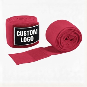 Bandages de boxe de qualité supérieure, nouveau design personnalisé, 100% coton, possibilité de personnaliser votre propre logo. - Product Image 5