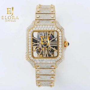 Reloj de Diamantes Moissanite de Moda Más Vendido para Accesorios Diarios, Ropa de Negocios y Estilo de Vida de Lujo - Product Image 4