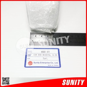 Sunity TAIWAN Excellent Quality 6KH-ET CON <b>ROD</b> BEARING 0.25(010) New Condition for Yanmar Inboard Engine 6KH-ET BEARING PIN - Product Image 3