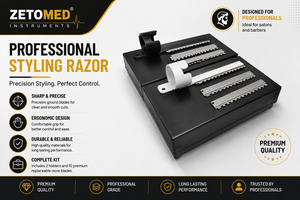 Finger Razor Finger <b>Ring</b> Hair Shaping & <b>Thinning</b> Razor for Barbers - Product Image 4