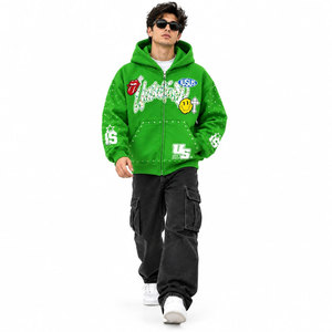 Sudadera con Capucha para Hombre, Nuevo Estilo, Recién Llegada, Talla Personalizada, Oferta, Básica, Mezcla de Algodón, Corte Regular - Product Image 5