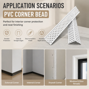 Malla de Fibra de Vidrio Resistente a Impactos y al Óxido, Refuerzo para <span class=keywords><strong>EIFS</strong></span>, Resistente a los Álcalis, Anti-fisuras, Moldura de PVC para Esquinas - Product Image 5