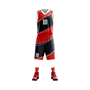 <b>High</b> Quality Custom Logo Men's Basketball Uniform Kit New Style Design with Sublimation Plus Size Option Low Price - Product Image 1