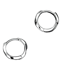 Topcarat Women's Trendy <b>Silver</b> <b>Earrings</b> with Cubic Zircon Hypoallergenic <b>Hoops</b> Latest Design for Party Wear or Gifts - Product Image 1