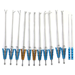 Tijeras MIS Premium con Hojas Curvas Completas, Eje de 5 mm, Longitud de Trabajo de 17 cm, Longitud Total de 30 cm, Mango Redondo Ajustable – ZETOMEDPRO - Product Image 5