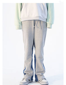 Pantalones Deportivos Casuales Ligeros para Hombre, Estilo Streetwear, Corte Acampanado, Cintura Elástica de Algodón, Gran Venta 2026 - Product Image 3