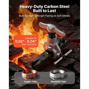 Kit di attrezzi per svasatura eccentrica a 45 gradi per tubi in rame e alluminio da 3/16'' a 3/4'' per HVAC - Product Image 5