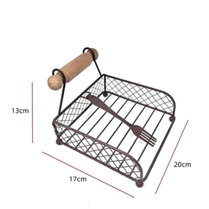 Metal Wire Table Decorative <b>Kitchen</b> Napkin <b>Tissue</b> <b>Holder</b> - Product Image 3