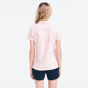 Polo pour femme personnalisé avec logo, manches courtes, respirant, en piqué, pour le golf, vêtements de travail, uniforme d'équipe sportive, vente en gros - Product Image 2