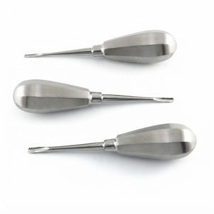 Juego de Elevadores Quirúrgicos Dentales Optitech Healthcare, 6 Piezas, Color Negro, Agarre Ergonómico, Instrumento Manual de Clase II, Grado Quirúrgico, CE - Product Image 4