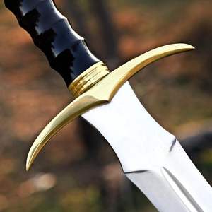 ดาบไวกิ้งทำมือคุณภาพสูงขายดี พร้อมปลอกดาบไม้แกะสลัก สไตล์นอร์สยุคกลาง สำหรับนักรบกลางแจ้ง พร้อมปลอกดาบ - Product Image 4