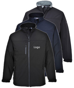 Custom Logo 100% Polyester Outdoor Hunting <b>Wind</b> <b>Breaker</b> Zip up Jacket Men Winter Thermal Fleece Softshell Jackets - Product Image 4